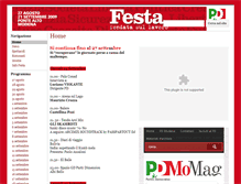 Tablet Screenshot of festafondatasullavoro.pdmodena.it